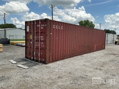 Gold 40' Shipping Container