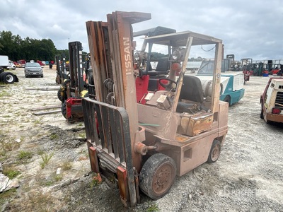 2012 Nissan 50 Enduro 4700 lb Cushion Tire Forklift