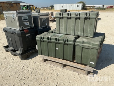 (8) Assorted Storage Cases