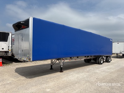 2017 Reitnouer 48 ft T/A Spread Axle Tautliner Trailer