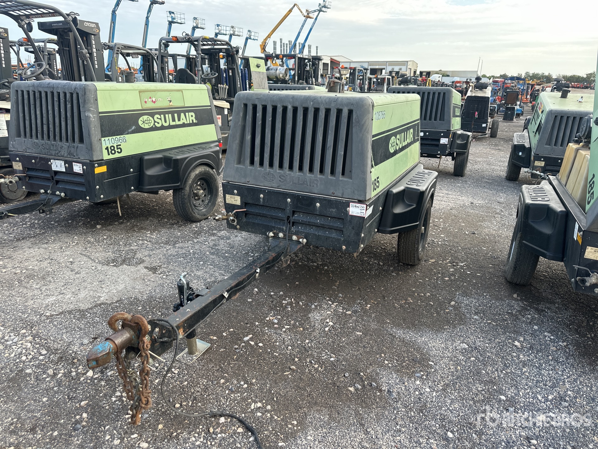 2018 Sullair 185DPQCAi4 185 cfm Mobile Compresseur à air
