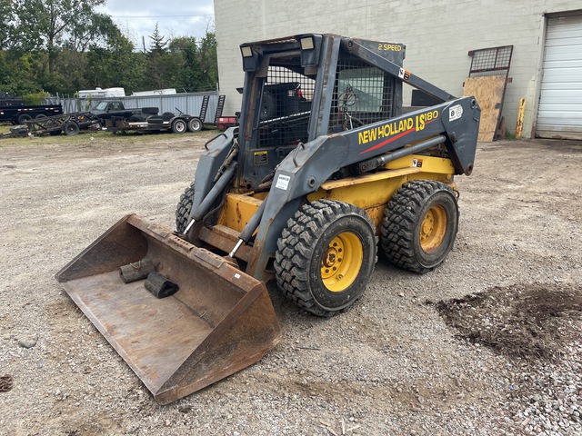 New Holland LS-180 Two-Speed Skid Steer Loader