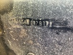 Second Serial Number/VIN Photo