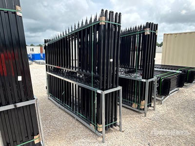 2025 SKLP SK-T20X 20 ft Wrought Iron Bi-Parting Einfahrtstor (Unused)