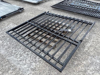 2025 SKLP SK-14BL 14 Ft. Bl-parting weought iron gate Türen (Unused)