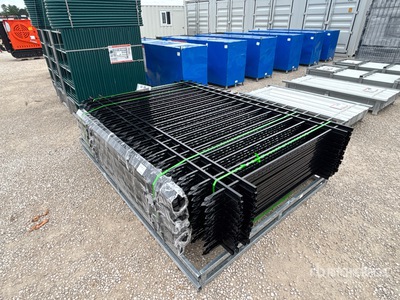Quantity of 2025 SKLP SK-N20 9 ft 10 in x 6 ft 7 in Galvanized Vallas (Unused)