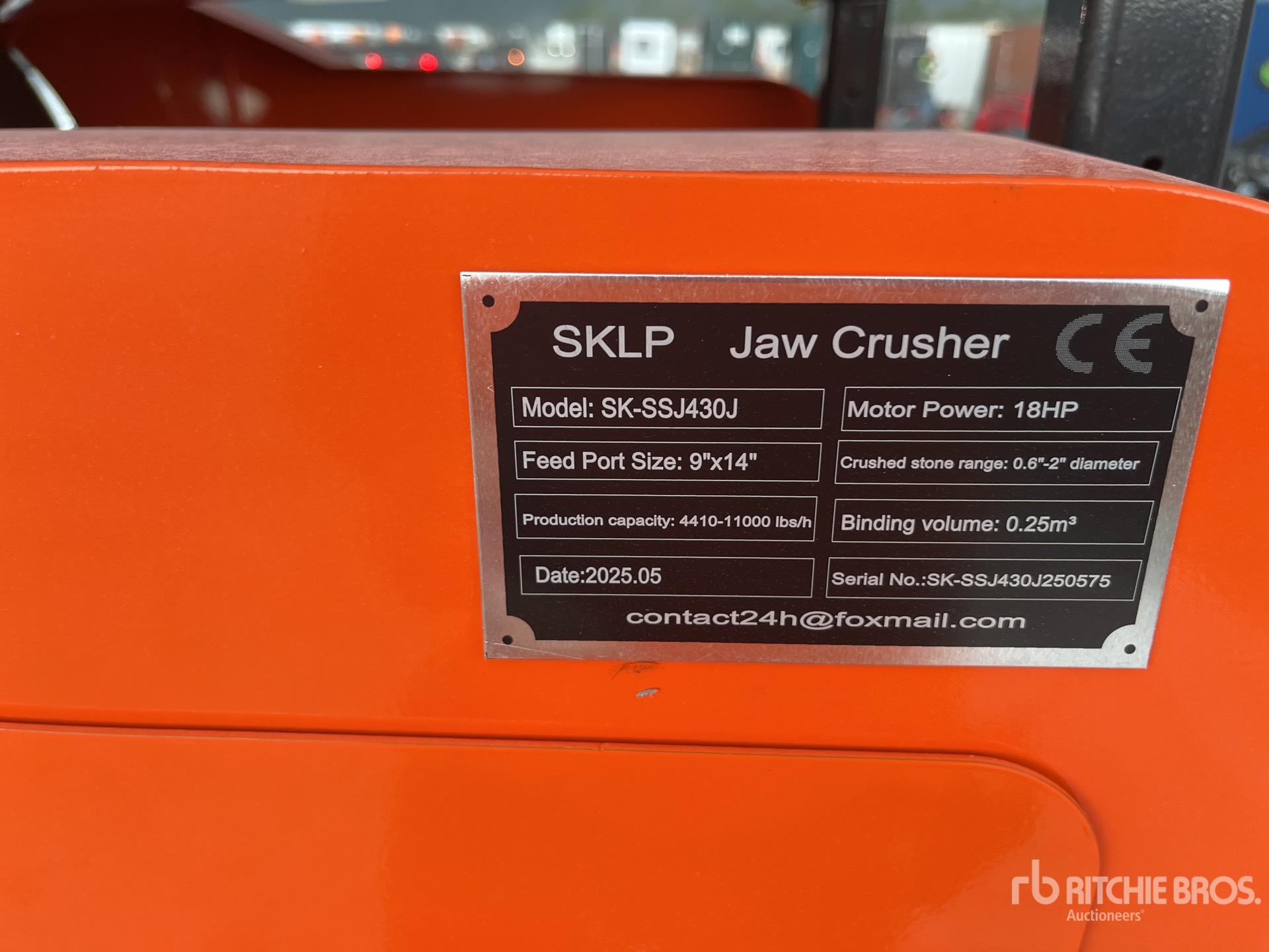 2025 SKLP SK-SSJ430 Tracked crusher (Unused)
