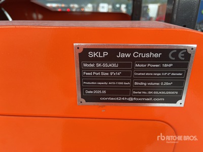2025 SKLP SK-SSJ430 Tracked crusher Varios, Machacadora (Unused)