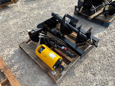2025 GIYI Skid Steer Auger (Unused)