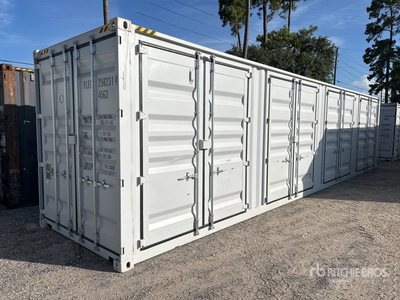 2025 40 ft High Cube Multi-Door Storage Container