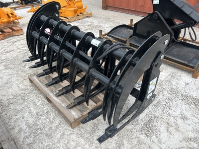 2025 GIYI GY-CLG72C 71 in Kompaktladergreifer - Fits SKID STEER (Unused)