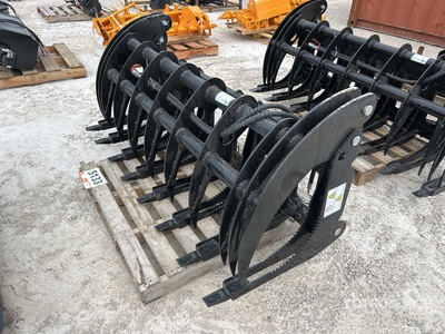 2025 GIYI GY-CLG72C 71 in Root Rake Kompaktladergreifer (Unused)