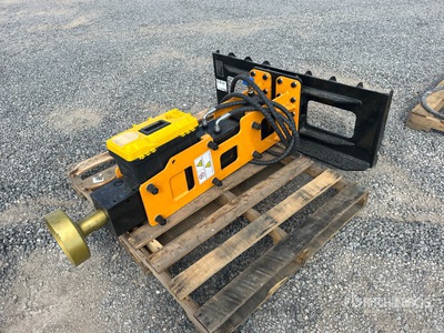 2025 GIYI GY-D680 Skid Steer Post Driver (Unused)