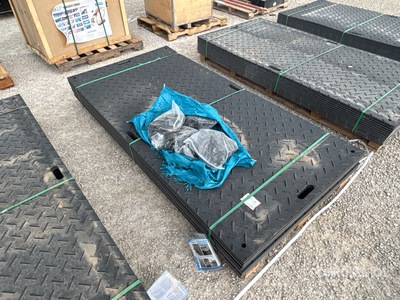 Quantity of (12) 2025 SKLP SK-LJB12 8 ft x 4 ft (12 mm Thick) Placas de acero (Unused)