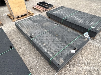Quantity of (12) 2025 SKLP SK-LJB12 8 ft x 4 ft (12 mm Thick) Placas de acero (Unused)