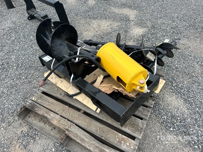 2025 GIYI Skid Steer Auger (Unused)