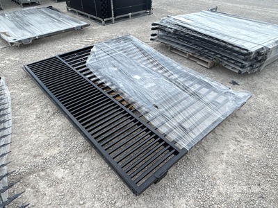 2025 SKLP SK-T20X 20FT. BI-PARTING WROUGHT IRON GATE Türen (Unused)
