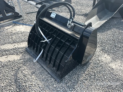 2025 GIYI GY-JBD 32 in Mini Skid Steer Concrete Mixer (Unused)