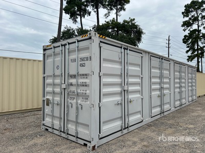 2025 40 ft High Cube Multi-Door Storage Container (Unused)