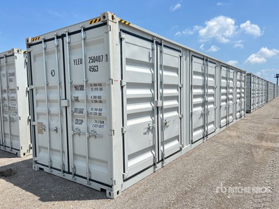 2025 40 ft High Cube Multi-Door Contenedor de almacenamiento (Unused)
