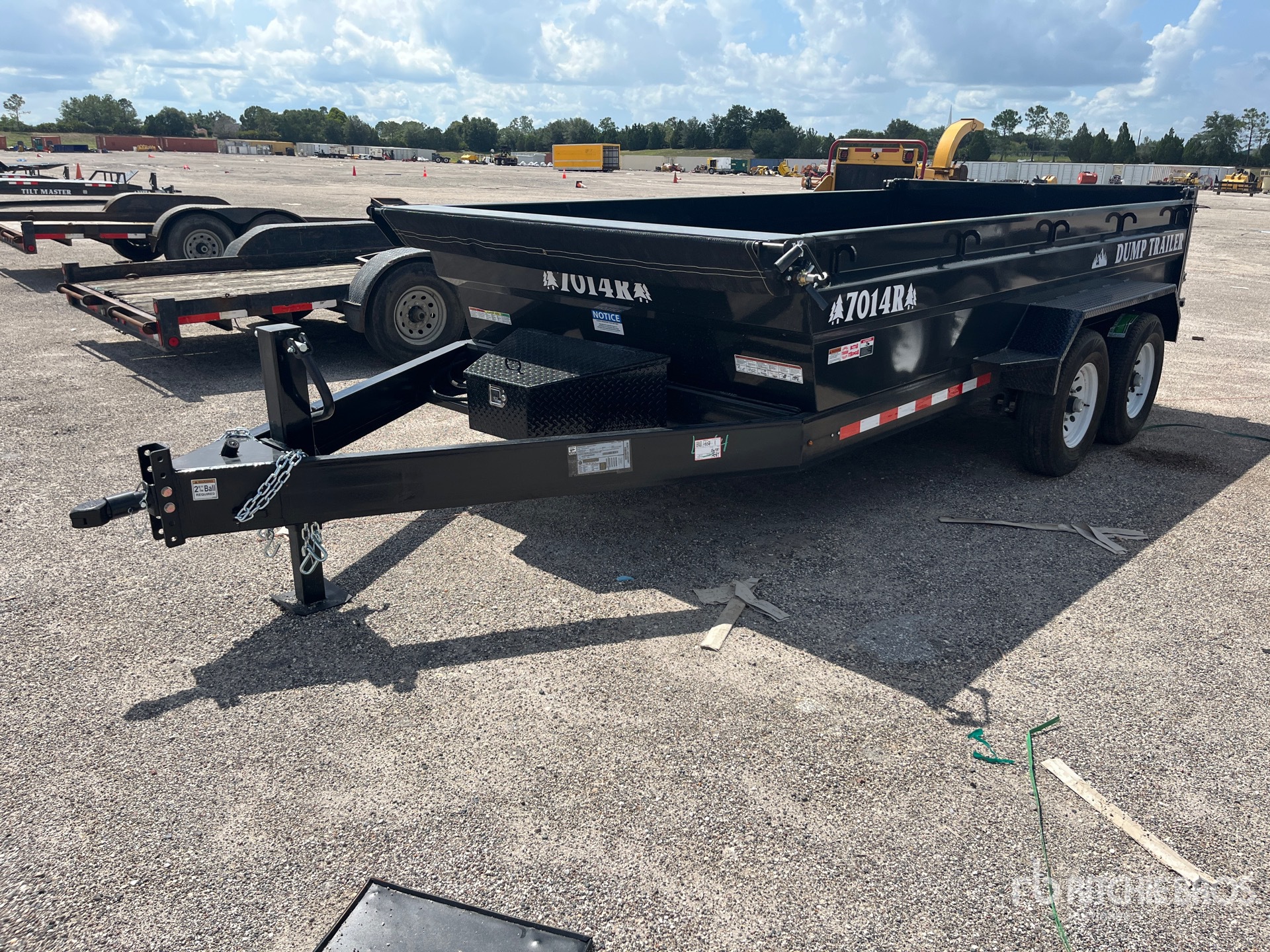 2025 Ranco 7014R Dump Utility Trailer (Unused)