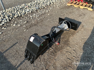 2025 GIYI GY-ZWB 12 in Mini Mini backhole Skid Steer Backhoe (Unused)