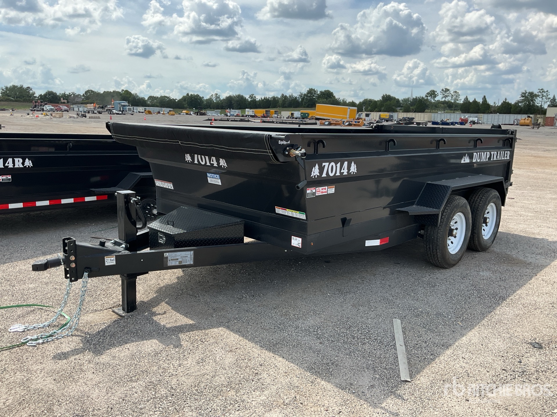 2025 Ranco 7014R Dump Utility Trailer (Unused)