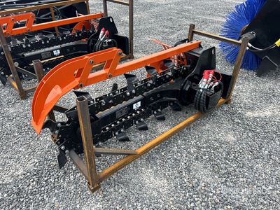 2025 GIYI GY-X39F 36 in スキッドステア トレンチャー (Unused)