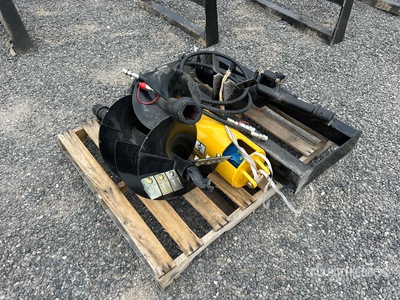 2025 GIYI Skid Steer Auger (Unused)