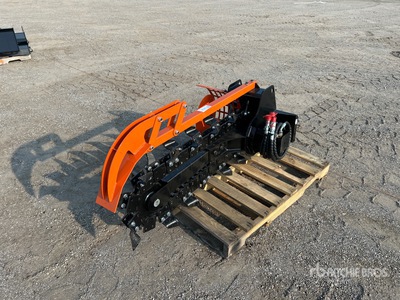 2025 GIYI GY-X39F 39 in Mini Skid Steer Trencher (Unused)