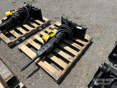 2025 GIYI GY-P45 56 in Q/C Mini Skid Steer Breaker (Unused)