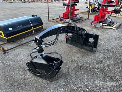 2025 GIYI GY-RG63 360°Rotating Skid Steer Grapple (Unused)
