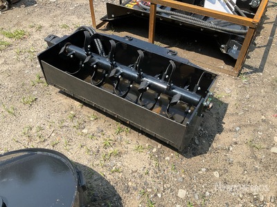 2025 GIYI GY-XGJ 40 in Mini Skid Steer Tiller (Unused)