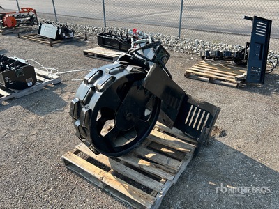 2025 GIYI GY-SCW12 12 in Rotation Compaction Wheel Skid Steer Compaction Wheel (Unused)