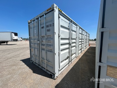 2025 40 ft High Cube Multi-Door Storage Container