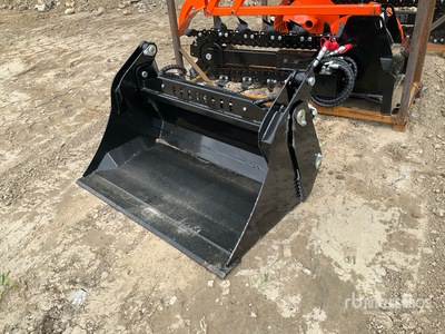 2025 GIYI GY-XKH39F 39 in General Purpose Mini Skid Steer Bucket (Unused)