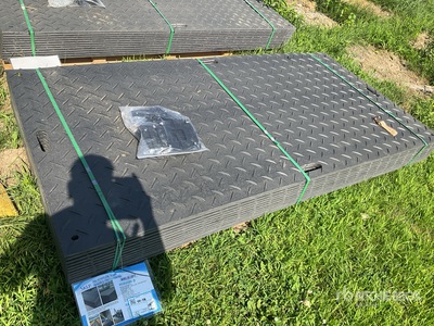 Quantity of (12) 2025 SKLP SK-LJB12 Polyethylene Board Roadbed Protection Pad (Unused)