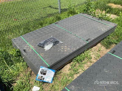 Quantity of (12) 2025 SKLP SK-LJB12 Polyethylene Board Roadbed Protection Pad (Unused)