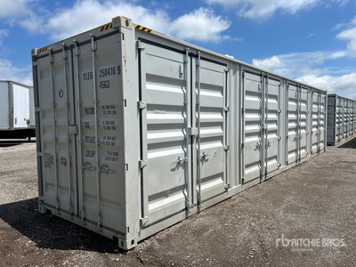 2025 40 ft High Cube Multi-Door 40 Ft One-Way High Cube Storage Container