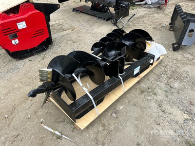 2025 GIYI Alloy 15,12,8 inches Excavator Auger (Unused)