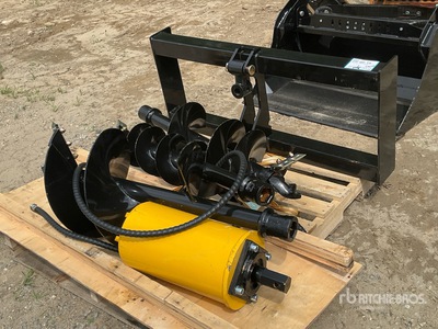2025 GIYI Alloy 18 12 8 inches Excavator Auger (Unused)