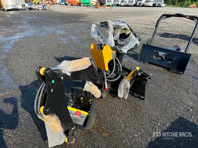 2025 GIYI GY-BD98 12 in Skid Steer Backhoe (Unused)