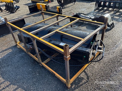 2025 GIYI GY-VR66 66 in Skid Steer Vibratory Roller (Unused)