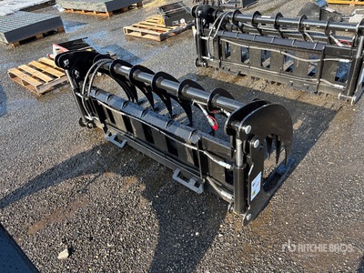 2025 GIYI GY-CLG72C 72 in Skid Steer Grapple (Unused)