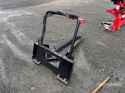 2025 GIYI GY-HCF57 50 in Skid Steer Pole Setter Grapple (Unused)
