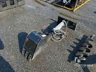 2025 GIYI GY-ZWB 59 in Mini Skid Steer Backhoe (Unused)