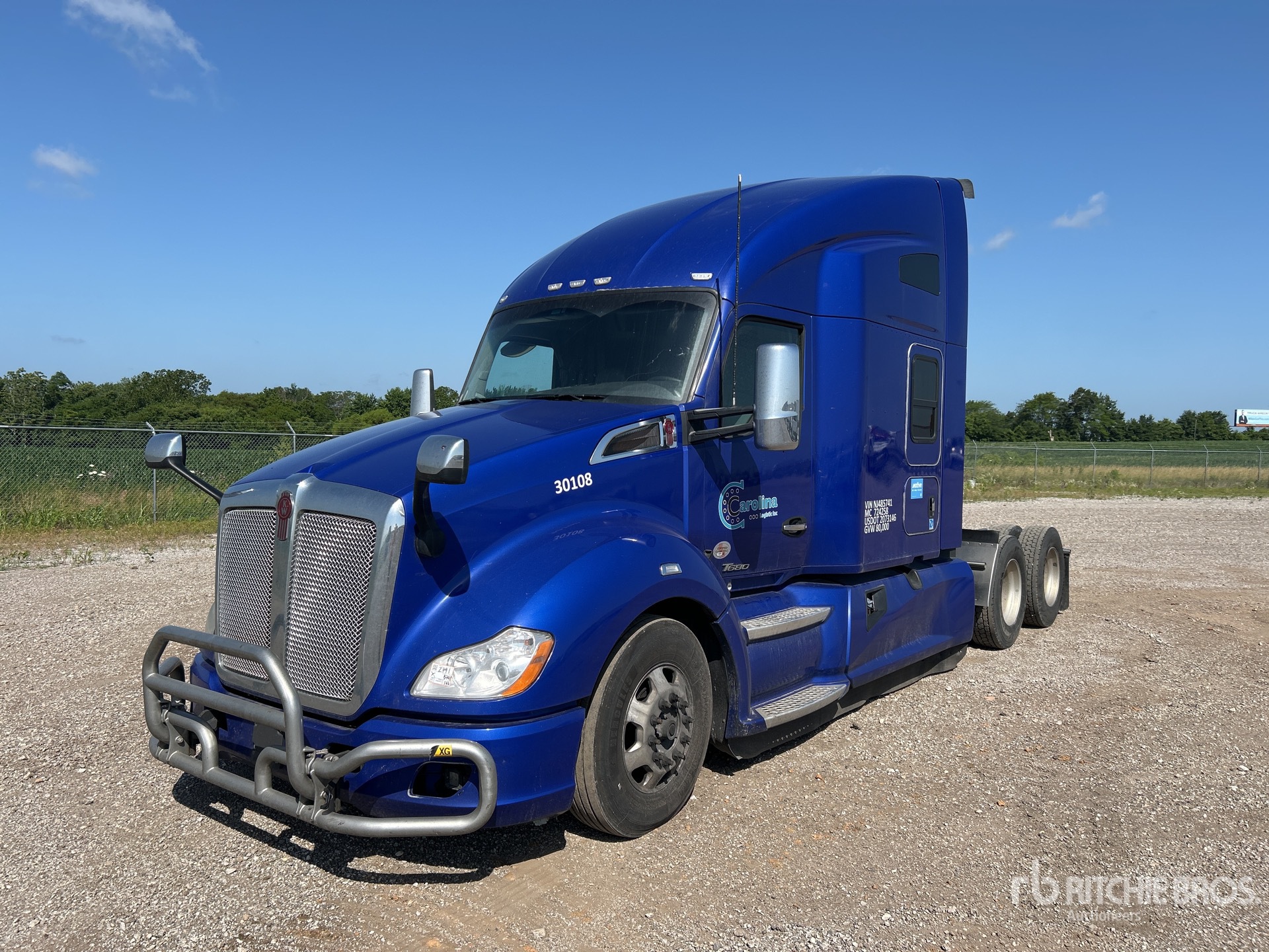 2022 Kenworth T680 6x4 T/A Sleeper Truck Tractor