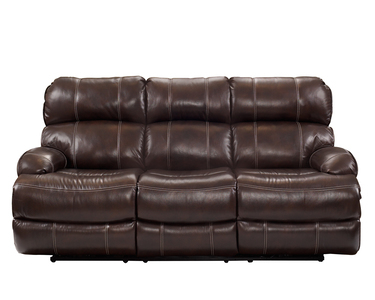 BarcaLounger Barclay Power Leather Reclining Sofa Recliner (Unused)