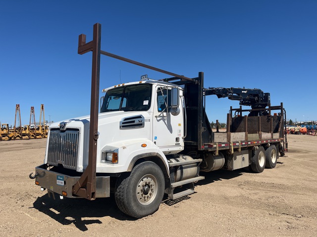 Rotobec Elite 910 Articulated Boom on 2019 Western Star 4700 SB 6x4 Grapple Truck
