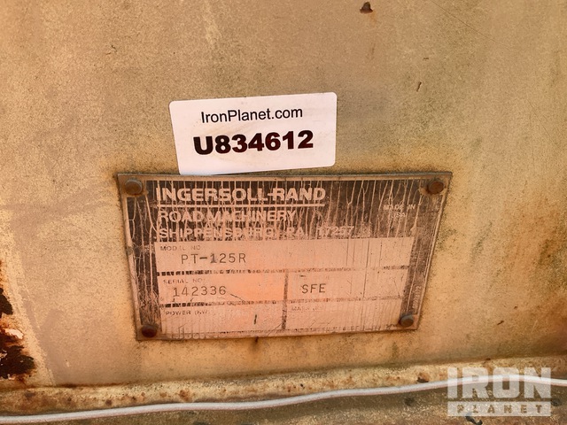 COMPACTADOR NEUMáTICO INGERSOLL RAND PT125R